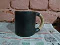 Black ceramic coffee mug, Black Pottery in India