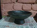 serpentinite stone pot, black ceramic pottery