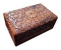 wooden decorative box