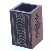 brass-inlaid-wooden-pen-stand-aac53
