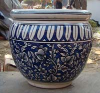 blue-pottery-planter