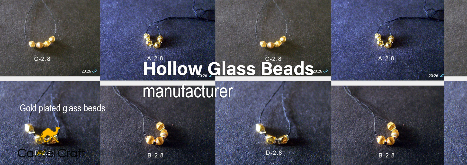 hollow glass beads