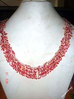 megenta-glass-beads-necklace