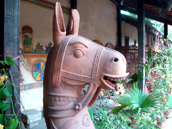 terracotta horse