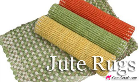 Jute Rugs, mats, Dari, Textile India