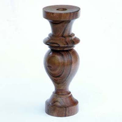 walnut-wood-candle-holder