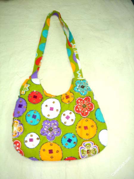 green-printed-bag