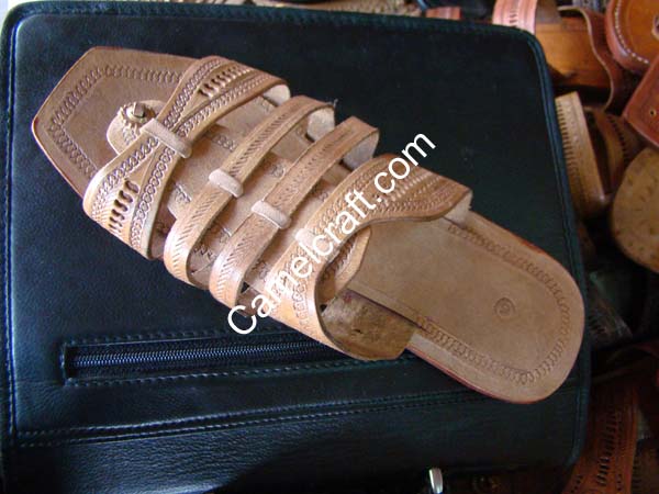 Kolhapuri Chappals handicrafts, natural Kolhapuri chappals
