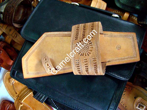 hare-ram-gents-natural Kolhapuri chappals