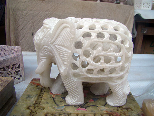 stone crafts elephant